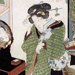 Featured image for the project: Prints of other (non actor) surimono by Kunisada